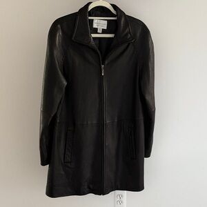 Worthington Black Leather Jacket